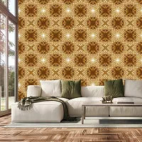WALLWEAR - Self Adhesive Wallpaper For Walls And Wall Sticker For Home D&eacute;cor (GoldenDesign) Extra Large Size (300x40cm) 3D Wall Papers For Bedroom, Livingroom, Kitchen, Hall, Office Etc Decorations-thumb2