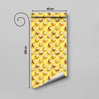 DeCorner - Self Adhesive Wallpaper for Walls (Emoji) Extra Large Size (300x40) Cm Wall Stickers for Bedroom | Wall Stickers for Living Room | Wall Stickers for Kitchen | Pack of-1-thumb3