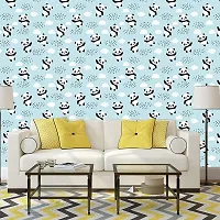 DeCorner - Self Adhesive Wallpaper for Walls (CloudPanda) Extra Large Size (300x40) Cm Wall Stickers for Bedroom | Wall Stickers for Living Room | Wall Stickers for Kitchen | Pack of-1-thumb2