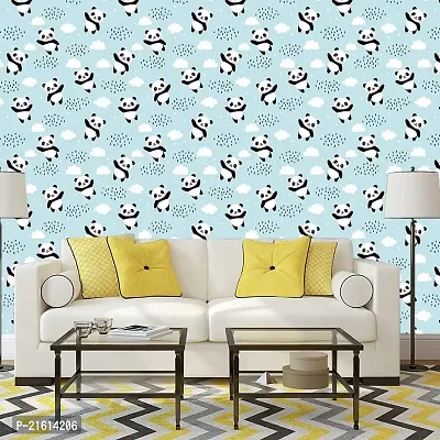 DeCorner - Self Adhesive Wallpaper for Walls (CloudPanda) Extra Large Size (300x40) Cm Wall Stickers for Bedroom | Wall Stickers for Living Room | Wall Stickers for Kitchen | Pack of-1-thumb3