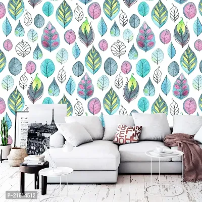 DeCorner - Self Adhesive Wallpaper for Walls (Forest Leaf) Extra Large Size (300x40) Cm Wall Stickers for Bedroom | Wall Stickers for Living Room | Wall Stickers for Kitchen | Pack of-1-thumb4