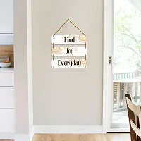 DeCorner Decorative Wooden Printed all Hanger | Wall Decor for Living Room | Wall Hangings for Home Decoration | Bedroom Wall Decor | Wooden Wall Hangings Home.(Find Joy Everyday)-thumb4