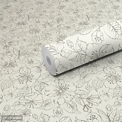 WALLWEAR - Self Adhesive Wallpaper For Walls And Wall Sticker For Home D&eacute;cor (BlastFlower) Extra Large Size (300x40cm) 3D Wall Papers For Bedroom, Livingroom, Kitchen, Hall, Office Etc Decorations