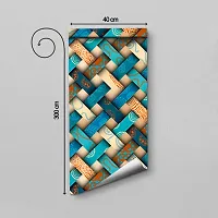 DeCorner - Self Adhesive Wallpaper for Walls (Belt) Extra Large Size (300x40) Cm Wall Stickers for Bedroom | Wall Stickers for Living Room | Wall Stickers for Kitchen | Pack of-1-thumb1