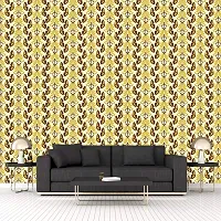 DeCorner - Self Adhesive Wallpaper for Walls (YellowButterfly) Extra Large Size (300x40) Cm Wall Stickers for Bedroom | Wall Stickers for Living Room | Wall Stickers for Kitchen | Pack of-1-thumb3