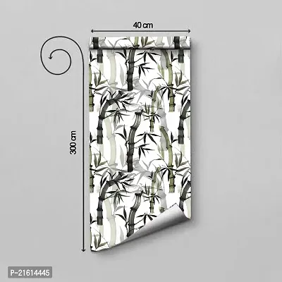 DeCorner - Self Adhesive Wallpaper for Walls (Bamboo Tree) Extra Large Size (300x40) Cm Wall Stickers for Bedroom | Wall Stickers for Living Room | Wall Stickers for Kitchen | Pack of-1-thumb3