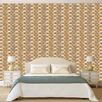 Self Adhesive Wallpapers (WallTile) Wall Stickers Extra Large (300x40cm) for Bedroom | Livingroom | Kitchen | Hall Etc-thumb2