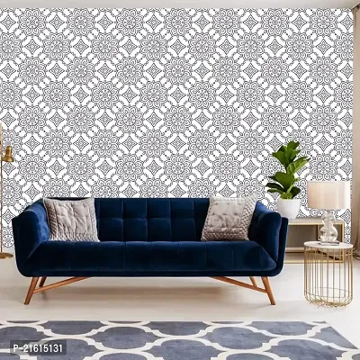 DeCorner - Self Adhesive Wallpaper for Walls (GeometricPhool) Extra Large Size (300x40) Cm Wall Stickers for Bedroom | Wall Stickers for Living Room | Wall Stickers for Kitchen | Pack of-1-thumb4