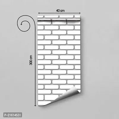 DeCorner - Self Adhesive Wallpaper for Walls (WhiteBox) Extra Large Size (300x40) Cm Wall Stickers for Bedroom | Wall Stickers for Living Room | Wall Stickers for Kitchen | Pack of-1-thumb2