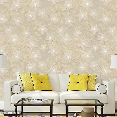 Self Adhesive Wallpapers (StarFlower) Wall Stickers Extra Large (300x40cm) for Bedroom | Livingroom | Kitchen | Hall Etc-thumb4