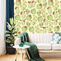 DeCorner - Self Adhesive Wallpaper for Walls (Cactus) Extra Large Size (300x40) Cm Wall Stickers for Bedroom | Wall Stickers for Living Room | Wall Stickers for Kitchen | Pack of-1-thumb2