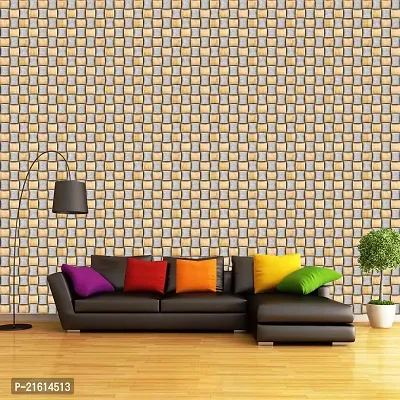 DeCorner - Self Adhesive Wallpaper for Walls (Shatranj) Extra Large Size (300x40) Cm Wall Stickers for Bedroom | Wall Stickers for Living Room | Wall Stickers for Kitchen | Pack of-1-thumb3