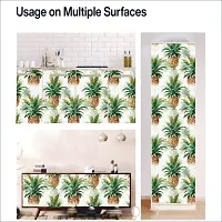 WALLWEAR - Self Adhesive Wallpaper For Walls And Wall Sticker For Home D&eacute;cor (Pineapple) Extra Large Size (300x40cm) 3D Wall Papers For Bedroom, Livingroom, Kitchen, Hall, Office Etc Decorations-thumb2