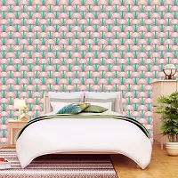 DeCorner - Self Adhesive Wallpaper for Walls (ChineseFan) Extra Large Size (300x40) Cm Wall Stickers for Bedroom | Wall Stickers for Living Room | Wall Stickers for Kitchen | Pack of-1-thumb2