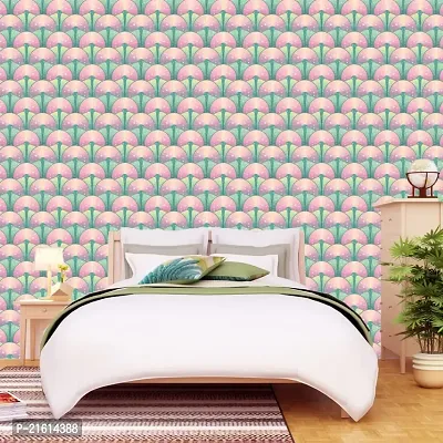 DeCorner - Self Adhesive Wallpaper for Walls (ChineseFan) Extra Large Size (300x40) Cm Wall Stickers for Bedroom | Wall Stickers for Living Room | Wall Stickers for Kitchen | Pack of-1-thumb3