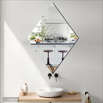 Self Adhesive Wall Mirror Stickers Big Size Frameless Mirror for Wall Stickers