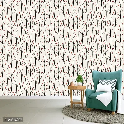 DeCorner - Self Adhesive Wallpaper for Walls (CherryBail) Extra Large Size (300x40) Cm Wall Stickers for Bedroom | Wall Stickers for Living Room | Wall Stickers for Kitchen | Pack of-1-thumb2