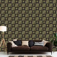 Self Adhesive Wallpapers (GoldenLotus) Wall Stickers Extra Large (300x40cm) for Bedroom | Livingroom | Kitchen | Hall Etc-thumb3