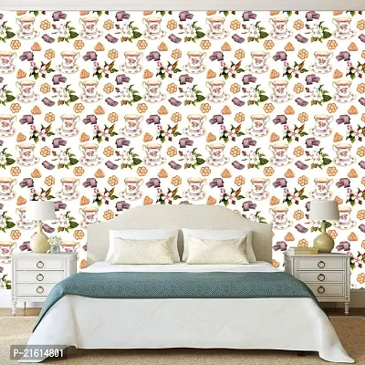 DeCorner - Self Adhesive Wallpaper for Walls (Bakery) Extra Large Size (300x40) Cm Wall Stickers for Bedroom | Wall Stickers for Living Room | Wall Stickers for Kitchen | Pack of-1-thumb3