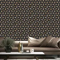 DeCorner - Self Adhesive Wallpaper for Walls (CoffeeBeansFlower) Extra Large Size (300x40) Cm Wall Stickers for Bedroom | Wall Stickers for Living Room | Wall Stickers for Kitchen | Pack of-1-thumb4