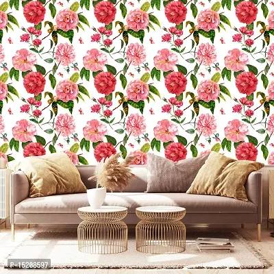 Stylish Fancy Designer Vinyl Self Adhesive Wallpaper Stickers For Home Decoration Big Size 300x40 Cm Wall Stickers For Wall-thumb3