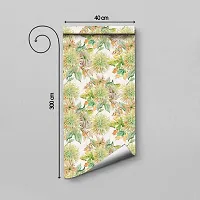 DeCorner - Self Adhesive Wallpaper for Walls (Aster Flower) Extra Large Size (300x40) Cm Wall Stickers for Bedroom | Wall Stickers for Living Room | Wall Stickers for Kitchen | Pack of-1-thumb3