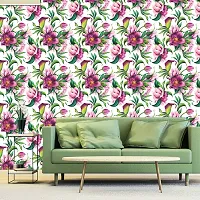 DeCorner - Self Adhesive Wallpaper for Walls (LillyFlower) Extra Large Size (300x40) Cm Wall Stickers for Bedroom | Wall Stickers for Living Room | Wall Stickers for Kitchen | Pack of-1-thumb4