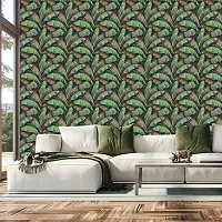 Self Adhesive Wallpapers (BananaLeaf) Wall Stickers Extra Large (300x40cm) for Bedroom | Livingroom | Kitchen | Hall Etc-thumb2