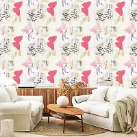 DeCorner - Self Adhesive Wallpaper for Walls (Butterfly Leaf) Extra Large Size (300x40) Cm Wall Stickers for Bedroom | Wall Stickers for Living Room | Wall Stickers for Kitchen | Pack of-1-thumb3