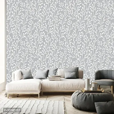 WALLWEAR - Self Adhesive Wallpaper For Walls And Wall Sticker For Home D&eacute;cor (GreyKaliya) Extra Large Size (300x40cm) 3D Wall Papers For Bedroom, Livingroom, Kitchen, Hall, Office Etc Decorations-thumb3