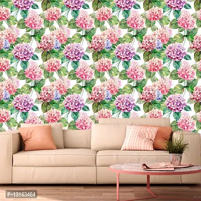 Self Adhesive Wallpapers (PeppyFlower) Wall Stickers Extra Large (300x40cm) for Bedroom | Livingroom | Kitchen | Hall Etc-thumb3