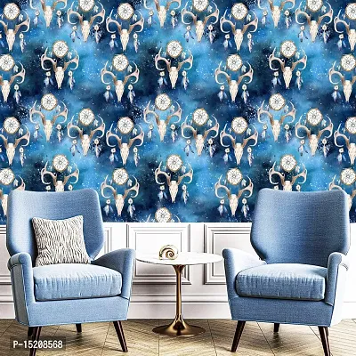 Stylish Fancy Designer Vinyl Self Adhesive Wallpaper Stickers For Home Decoration Big Size 300x40 Cm Wall Stickers For Wall-thumb3