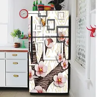 Self Adhesive Fridge Sticker Single/Double Door Full Size (160x60) Cm Fridge Stickers | Refrigerator Wall Stickers for Kitchen Decoration | Sticker for Fridge Door (BoxTree)-thumb3