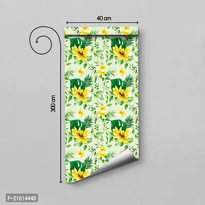 DeCorner - Self Adhesive Wallpaper for Walls (Wildflower) Extra Large Size (300x40) Cm Wall Stickers for Bedroom | Wall Stickers for Living Room | Wall Stickers for Kitchen | Pack of-1-thumb4