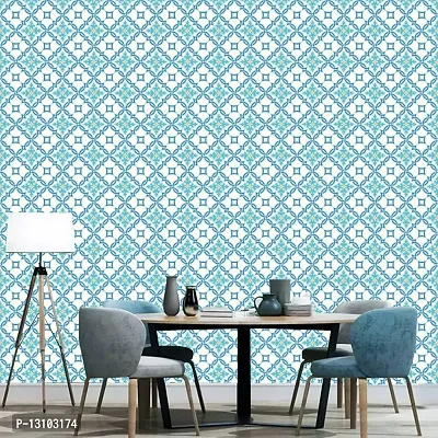 WALLWEAR - Self Adhesive Wallpaper For Walls And Wall Sticker For Home D&eacute;cor (InteractingCircle) Extra Large Size (300x40cm) 3D Wall Papers For Bedroom, Livingroom, Kitchen, Hall, Office Etc Decorations-thumb3