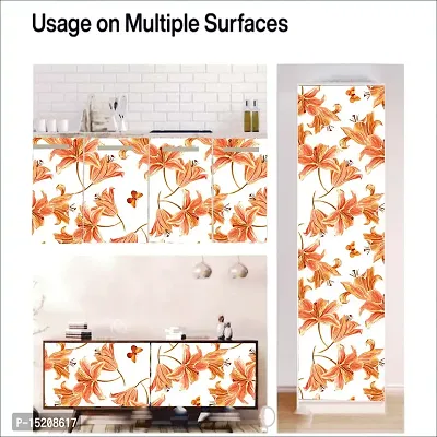 Stylish Fancy Designer Vinyl Self Adhesive Wallpaper Stickers For Home Decoration Big Size 300x40 Cm Wall Stickers For Wall-thumb5