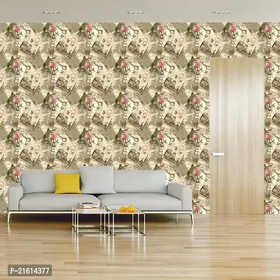 DeCorner - Self Adhesive Wallpaper for Walls (KeyPaperRose) Extra Large Size (300x40) Cm Wall Stickers for Bedroom | Wall Stickers for Living Room | Wall Stickers for Kitchen | Pack of-1-thumb2