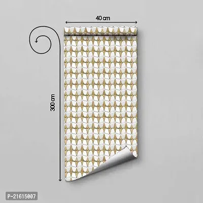 DeCorner - Self Adhesive Wallpaper for Walls (Teeth) Extra Large Size (300x40) Cm Wall Stickers for Bedroom | Wall Stickers for Living Room | Wall Stickers for Kitchen | Pack of-1-thumb2