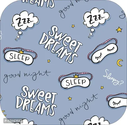 Self Adhesive Wallpapers (SweetDreams) Wall Stickers Extra Large (300x40cm) for Bedroom | Livingroom | Kitchen | Hall Etc