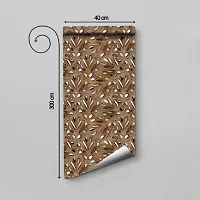 WALLWEAR - Self Adhesive Wallpaper For Walls And Wall Sticker For Home D&eacute;cor (MetallicStone) Extra Large Size (300x40cm) 3D Wall Papers For Bedroom, Livingroom, Kitchen, Hall, Office Etc Decorations-thumb1