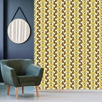 WALLWEAR - Self Adhesive Wallpaper For Walls And Wall Sticker For Home D&eacute;cor (YellowButterfly) Extra Large Size (300x40cm) 3D Wall Papers For Bedroom, Livingroom, Kitchen, Hall, Office Etc Decorations-thumb2