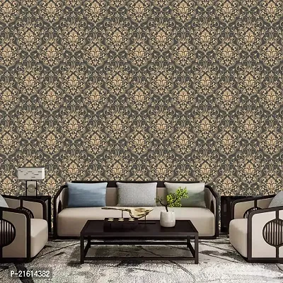 DeCorner - Self Adhesive Wallpaper for Walls (BlackGold) Extra Large Size (300x40) Cm Wall Stickers for Bedroom | Wall Stickers for Living Room | Wall Stickers for Kitchen | Pack of-1-thumb3