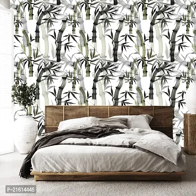 DeCorner - Self Adhesive Wallpaper for Walls (Bamboo Tree) Extra Large Size (300x40) Cm Wall Stickers for Bedroom | Wall Stickers for Living Room | Wall Stickers for Kitchen | Pack of-1-thumb2