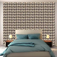 WALLWEAR - Self Adhesive Wallpaper For Walls And Wall Sticker For Home D&eacute;cor (PaperFan) Extra Large Size (300x40cm) 3D Wall Papers For Bedroom, Livingroom, Kitchen, Hall, Office Etc Decorations-thumb3