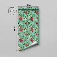 DeCorner - Self Adhesive Wallpaper for Walls (GardenFlower) Extra Large Size (300x40) Cm Wall Stickers for Bedroom | Wall Stickers for Living Room | Wall Stickers for Kitchen | Pack of-1-thumb3