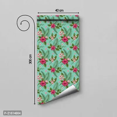 DeCorner - Self Adhesive Wallpaper for Walls (GardenFlower) Extra Large Size (300x40) Cm Wall Stickers for Bedroom | Wall Stickers for Living Room | Wall Stickers for Kitchen | Pack of-1-thumb4