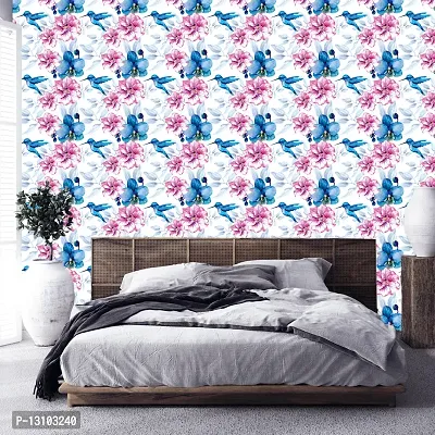 WALLWEAR - Self Adhesive Wallpaper For Walls And Wall Sticker For Home D&eacute;cor (Neelkanth) Extra Large Size (300x40cm) 3D Wall Papers For Bedroom, Livingroom, Kitchen, Hall, Office Etc Decorations-thumb4