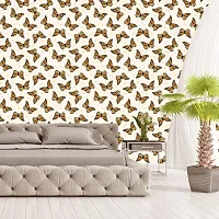 DeCorner - Self Adhesive Wallpaper for Walls (Titli) Extra Large Size (300x40) Cm Wall Stickers for Bedroom | Wall Stickers for Living Room | Wall Stickers for Kitchen | Pack of-1-thumb2