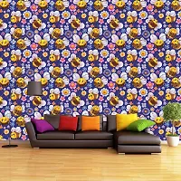 Self Adhesive Wallpapers (BabyBees) Wall Stickers Extra Large (300x40cm) for Bedroom | Livingroom | Kitchen | Hall Etc-thumb3