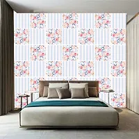 DeCorner - Self Adhesive Wallpaper for Walls (CollageFlower) Extra Large Size (300x40) Cm Wall Stickers for Bedroom | Wall Stickers for Living Room | Wall Stickers for Kitchen | Pack of-1-thumb4